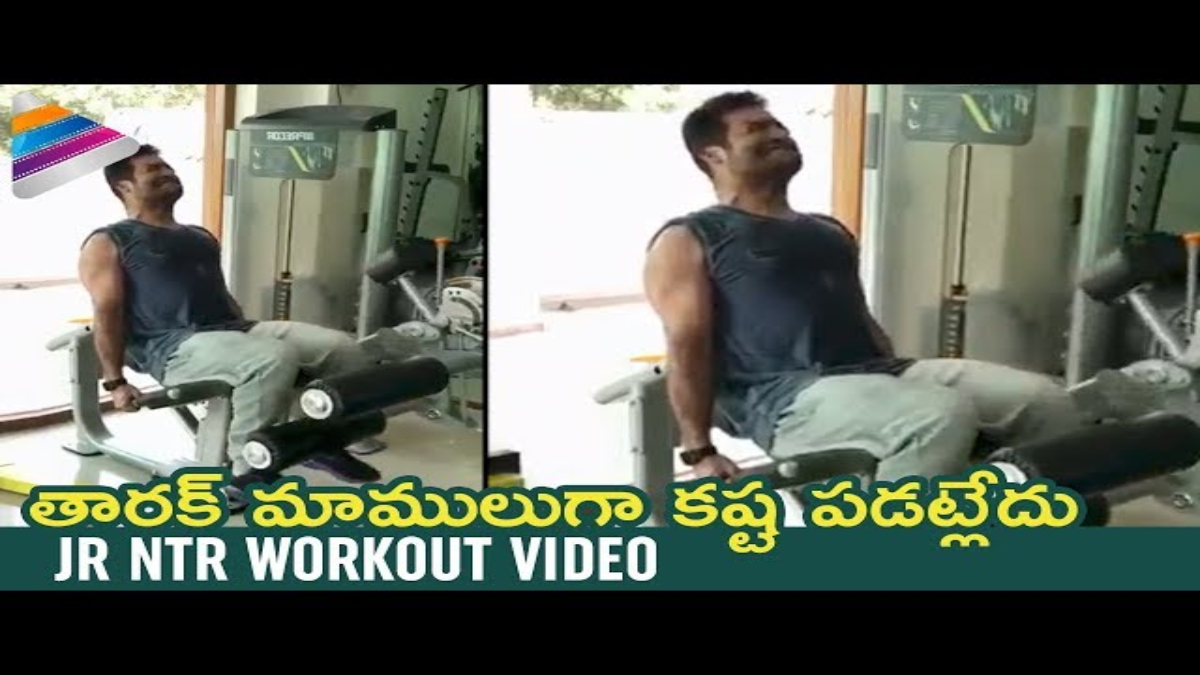 NTR Jr.'s Grueling Gym Session for "Dragon" Goes Viral