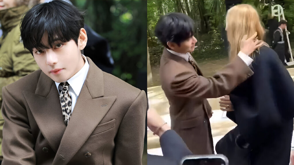 BTS's V Charms Paris Fashion Week