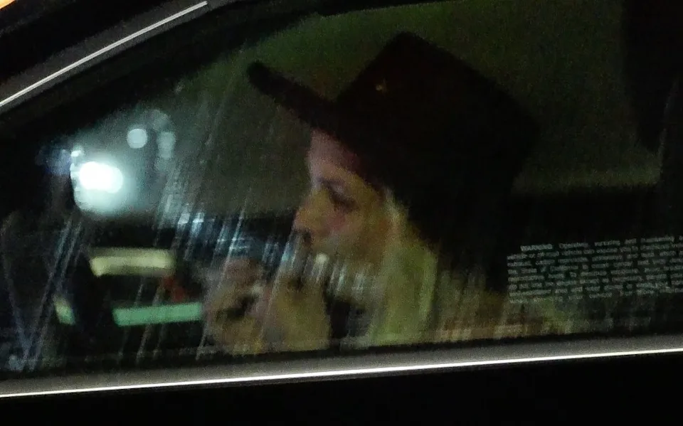 Pop Star’s Driving Behavior Filmed