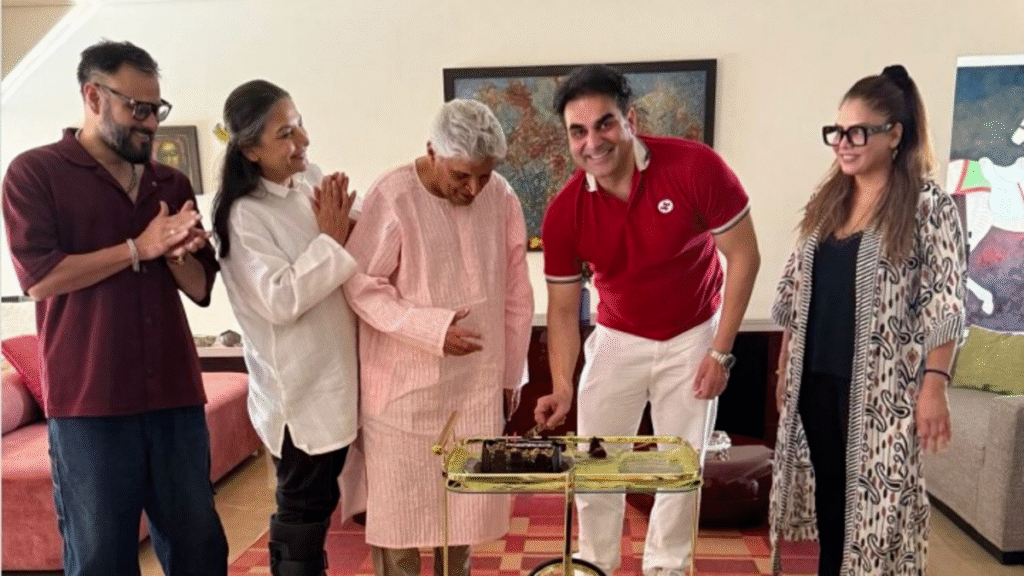 Shabana Azmi Gives New Dad Arbaaz Khan