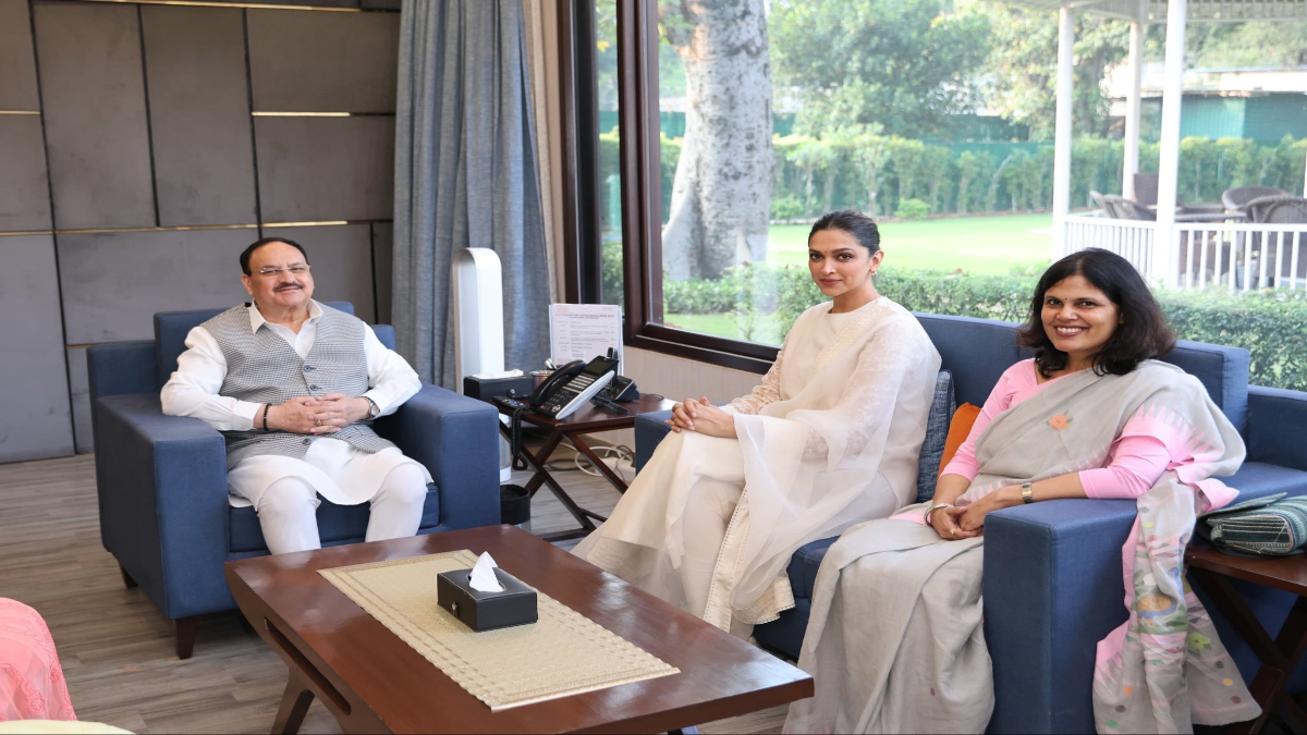 Union Health Ministry Appoints Actor Deepika Padukone