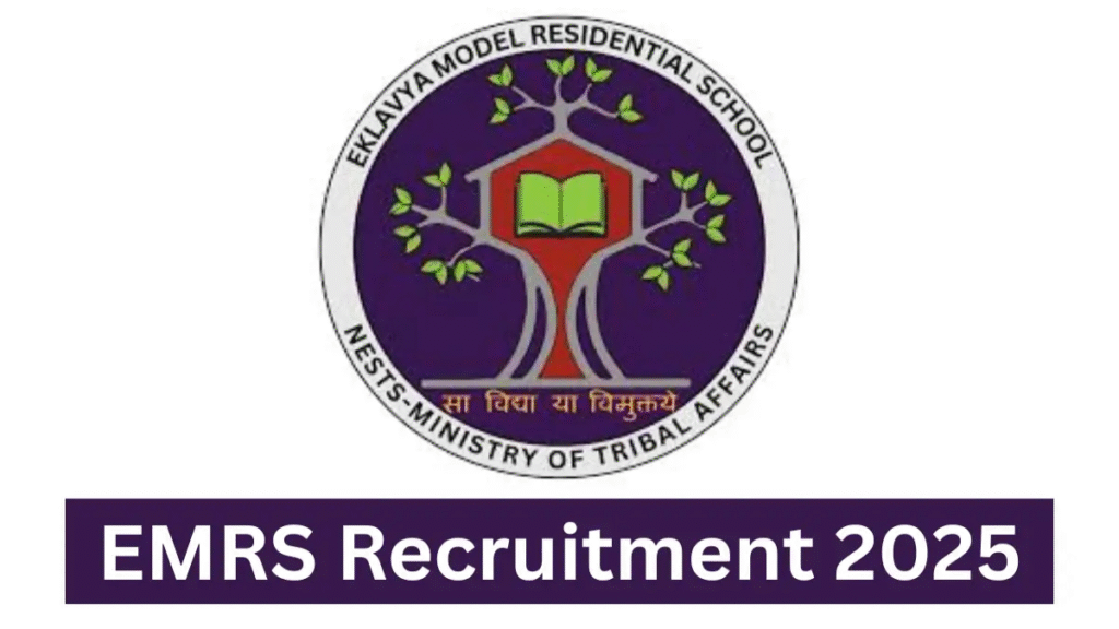 EMRS Recruitment 2025 Application