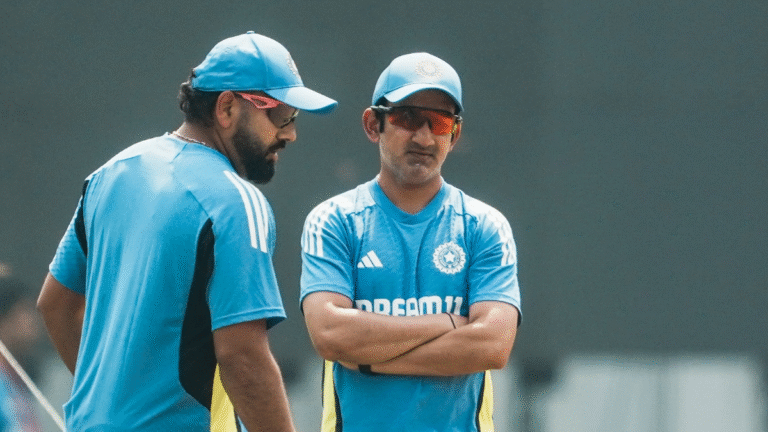 Rohit Sharma Honoured in Dressing Room as Gambhir
