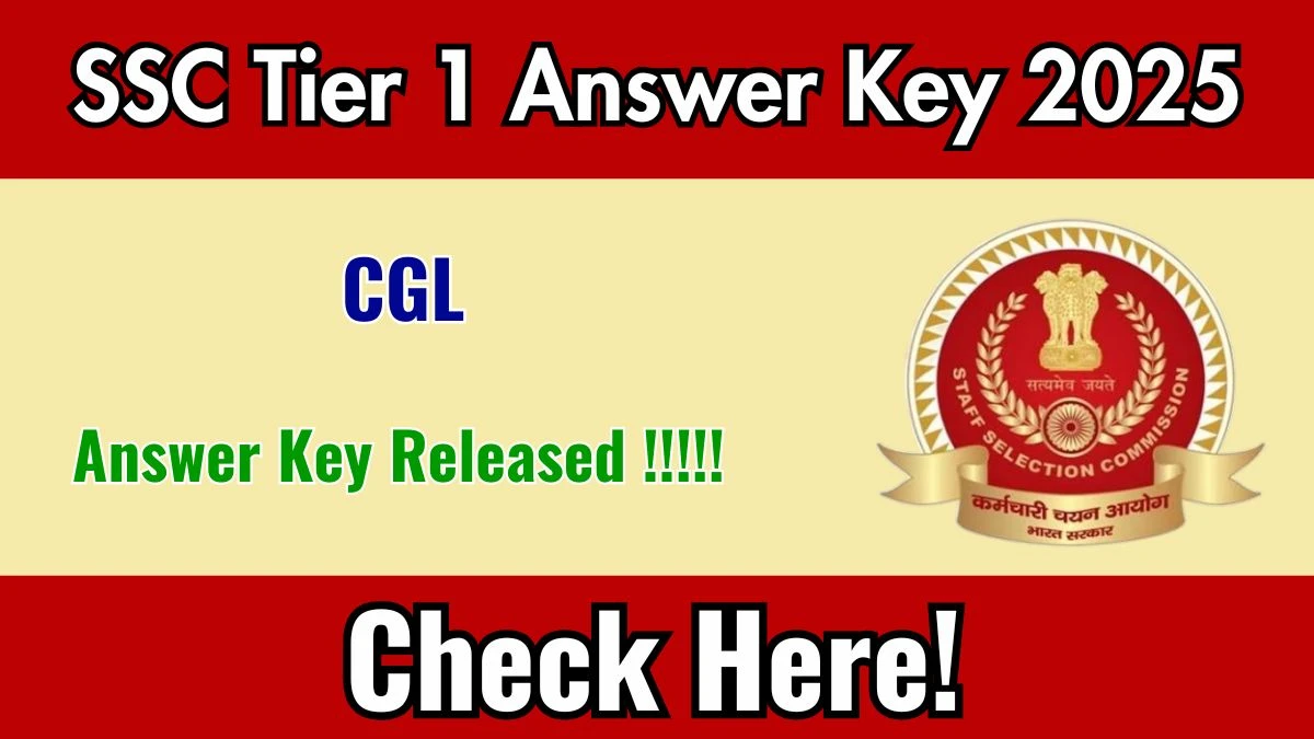 SSC CGL Tier 1