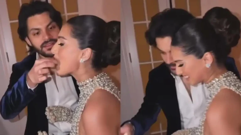 Romantic Gesture: Cake Feeding
