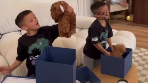 Real Dog Surprise Sparks