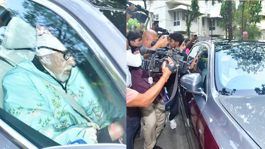 Amitabh Bachchan Mobbed During
