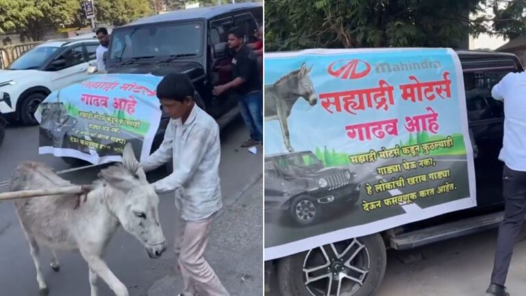 Thar Towed by Donkeys