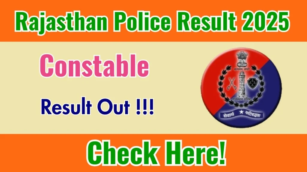 Rajasthan Police Constable Exam
