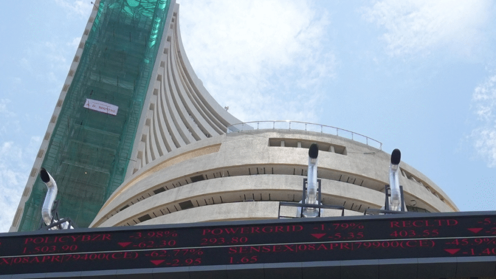 Global Jitters Drag Down Indian Stock
