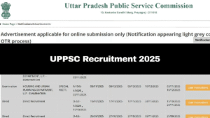 UPPSC Recruitment 2025