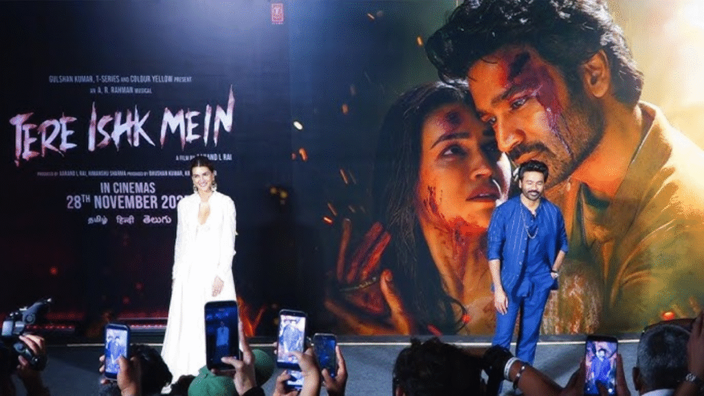 Kriti Sanon and Dhanush' Tere Ishq Mein