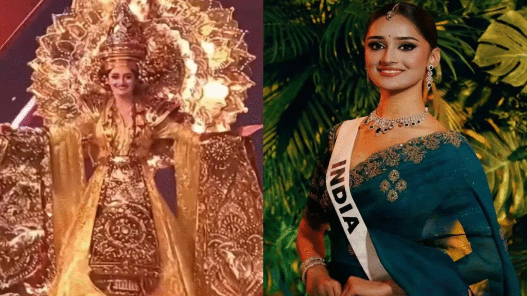 Manika Vishwakarma Captivates at Miss Universe 2025
