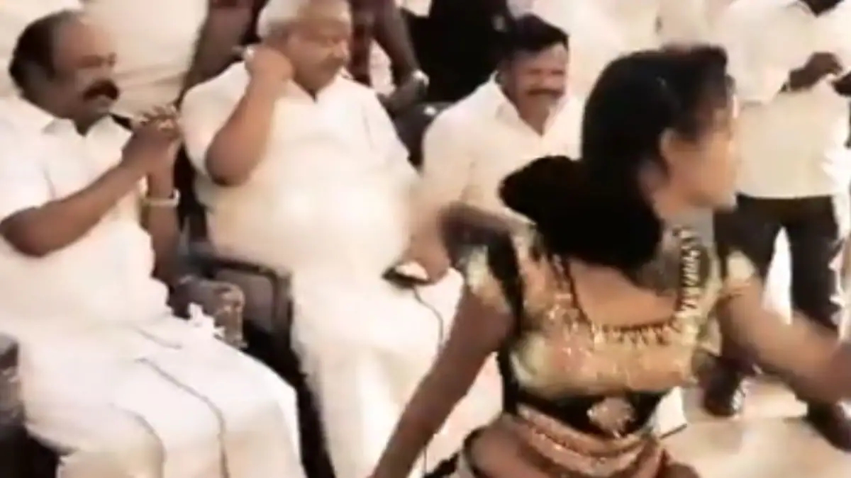 DMK Minister at Birthday Even