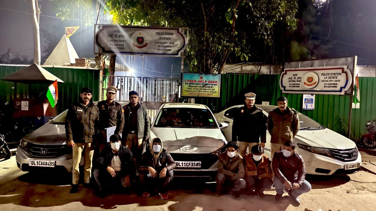 Five Apprehended in Delhi