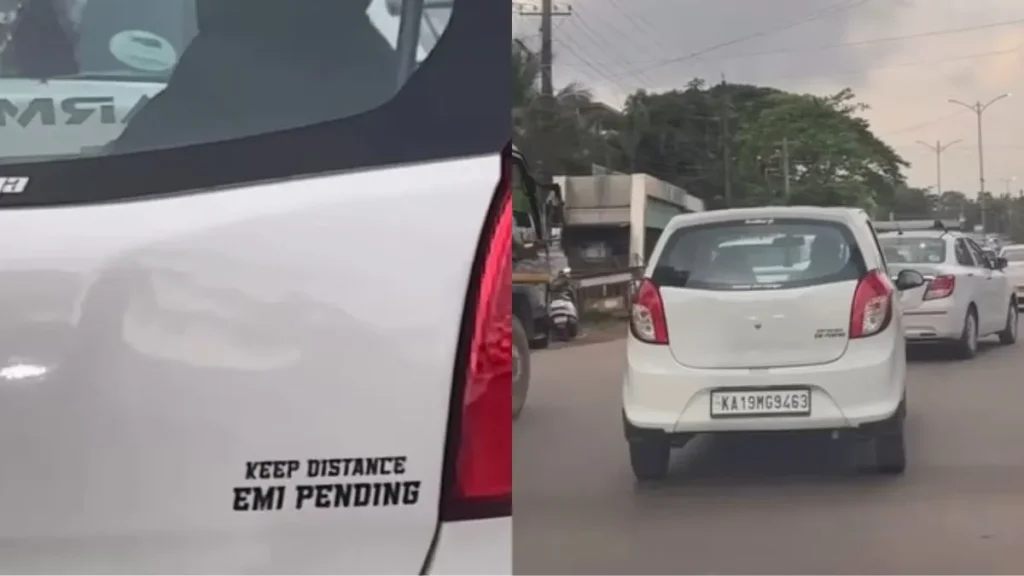 Karnataka Driver Honest Sticker Goes Viral