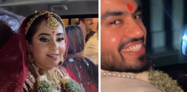 Bride Drives Her Own