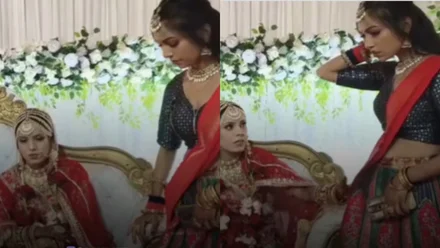 Bride's Hilarious Stage Argument
