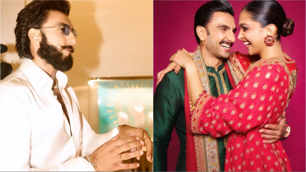 Ranveer Singh and Deepika Padukone