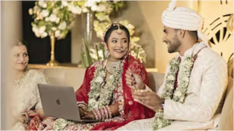 The Bride Behind the Viral Coding Photo