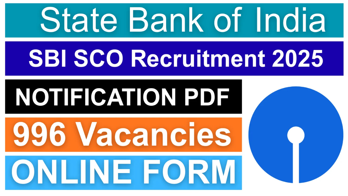 SBI SCO Recruitment 2025