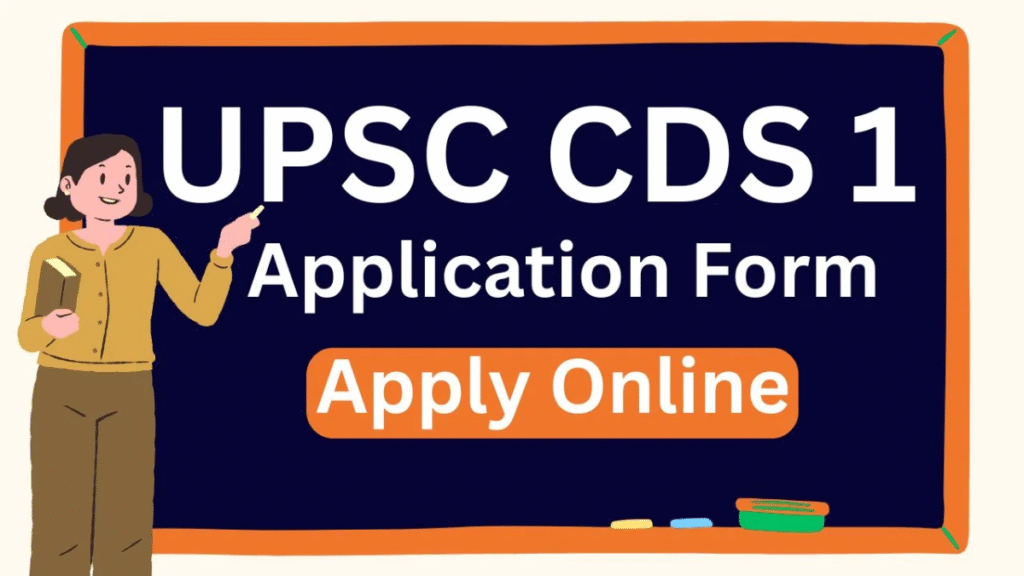 UPSC CDS 1 Recruitment 2026 Notice