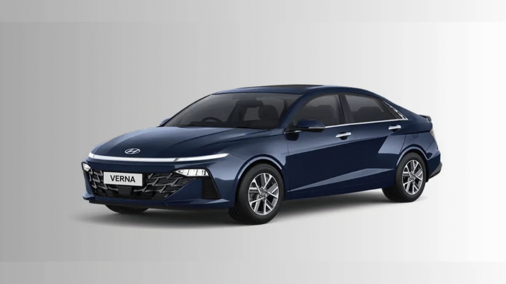 2026 Hyundai Verna Facelift Spied