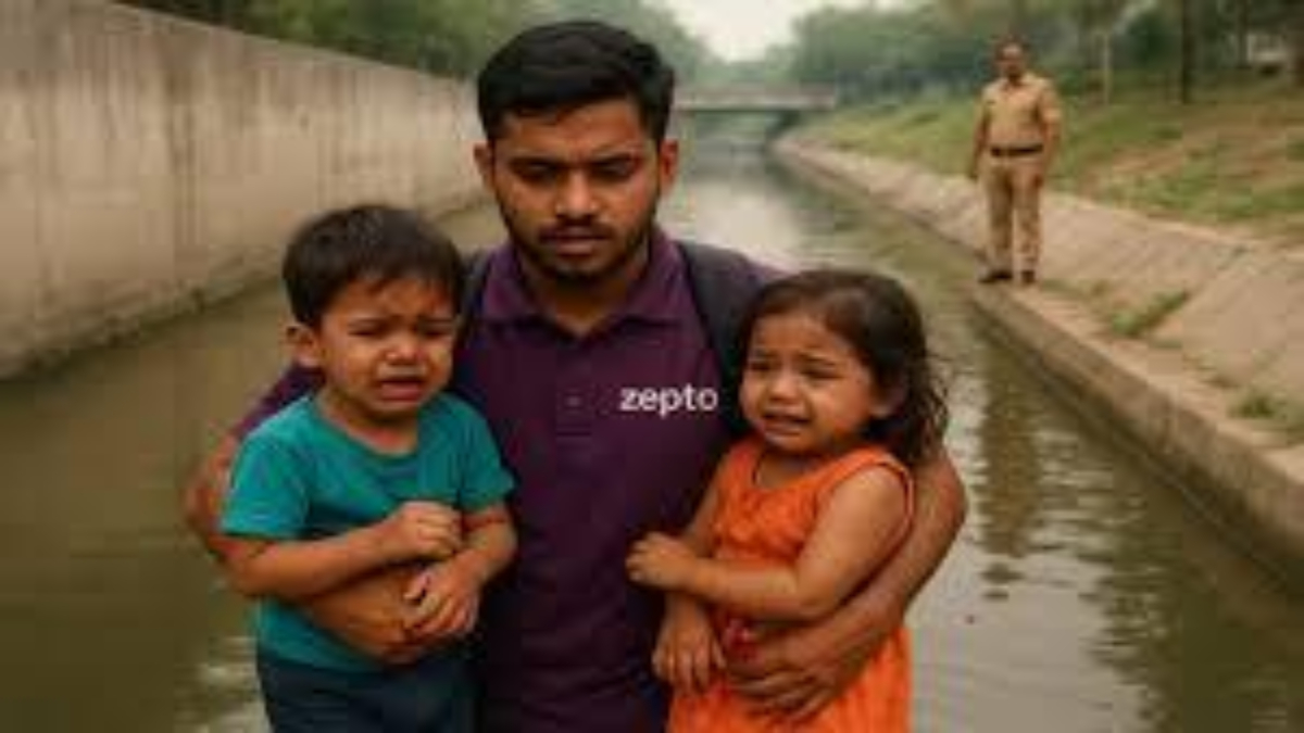 heroic Rescue in Noida: Zepto Agents