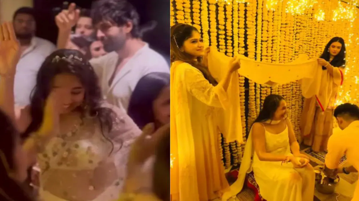 Kartik Aaryan Sister Kritika Tiwari’ Haldi Ceremony