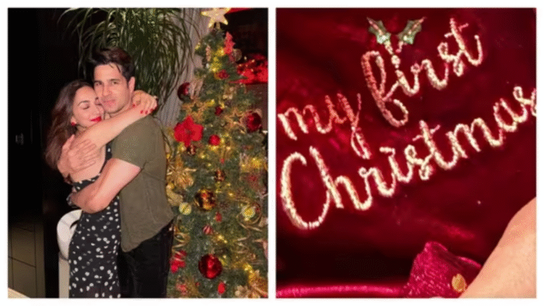 Sidharth Malhotra and Kiara Advani Celebrate First Christmas with Baby Saraayah