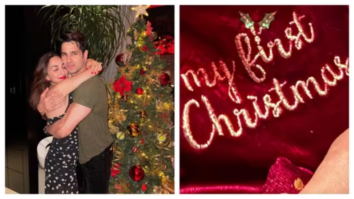 Sidharth Malhotra and Kiara Advani Celebrate First Christmas