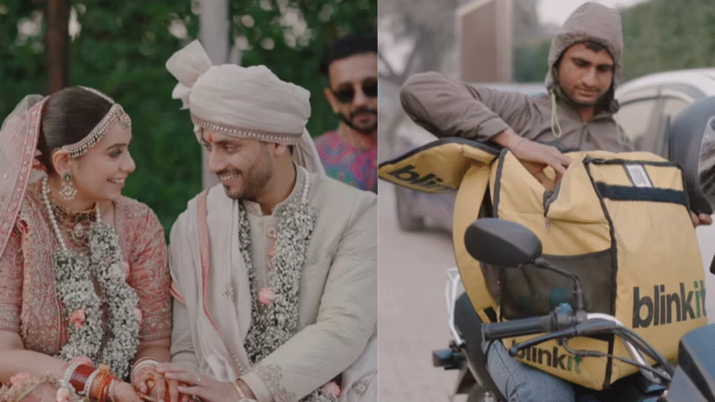 Blinkit to the Rescue: A Wedding