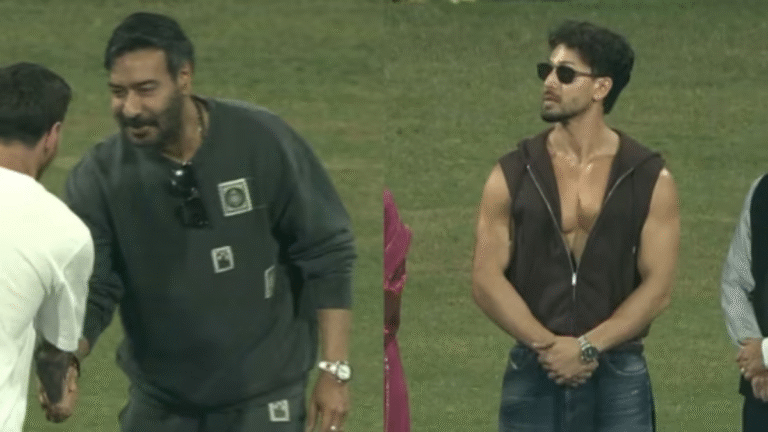 Messi Event: Devgn & Shroff