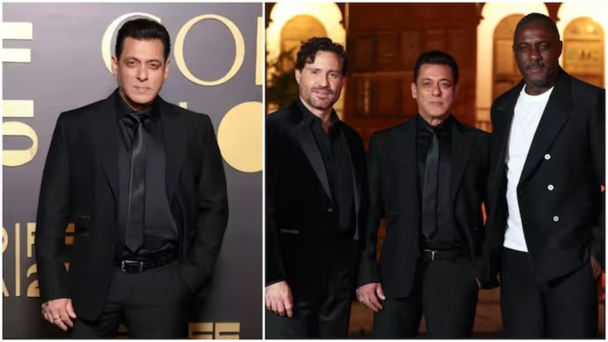 Salman Khan and Idris Elba