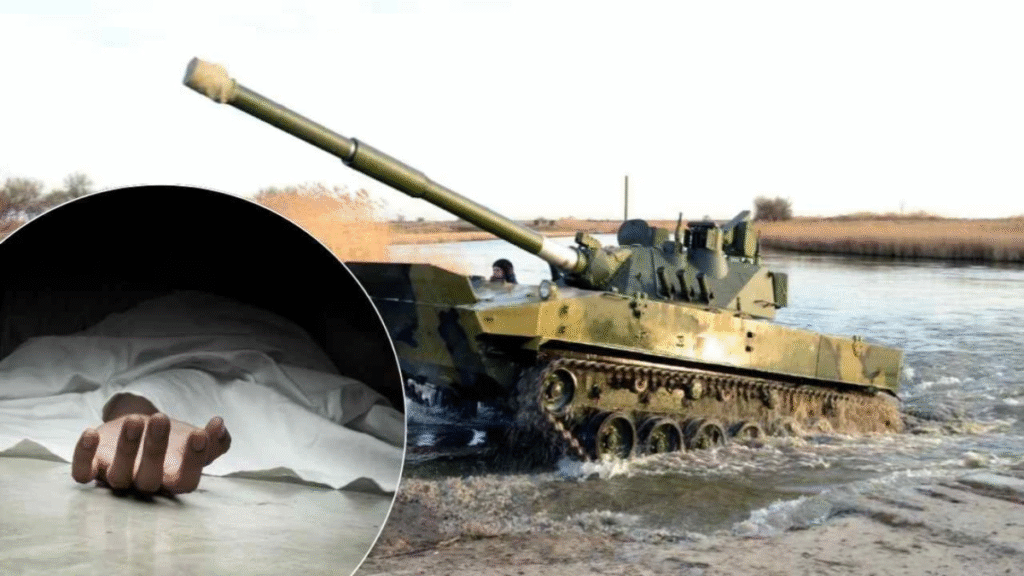 Soldier Dies After Army Tank Sinks