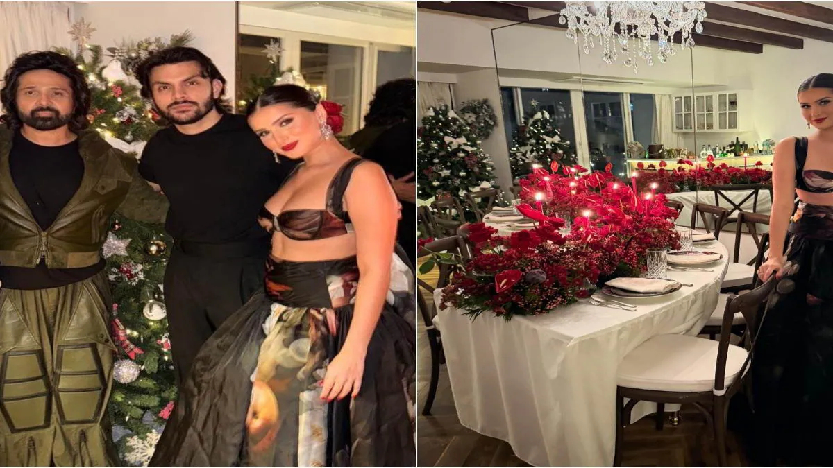 Tara Sutaria Hosts a Christmas Bash