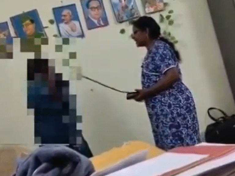 Warden Brutally Thrashing Student Over Missed Exam