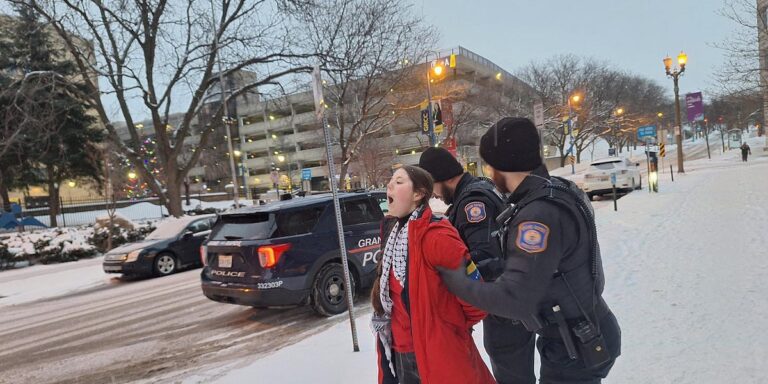 Michigan Anti-War Protester Breaks Silence with Zeteo