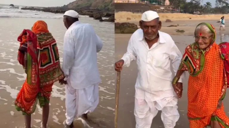 Never Too Late: Elderly Couple Sees Ocean for First Time