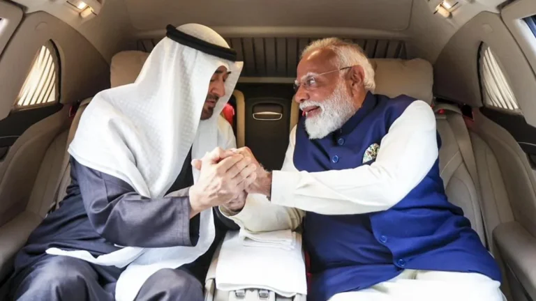 Sprint Diplomacy: UAE President’s Whirlwind 3-Hour India Trip