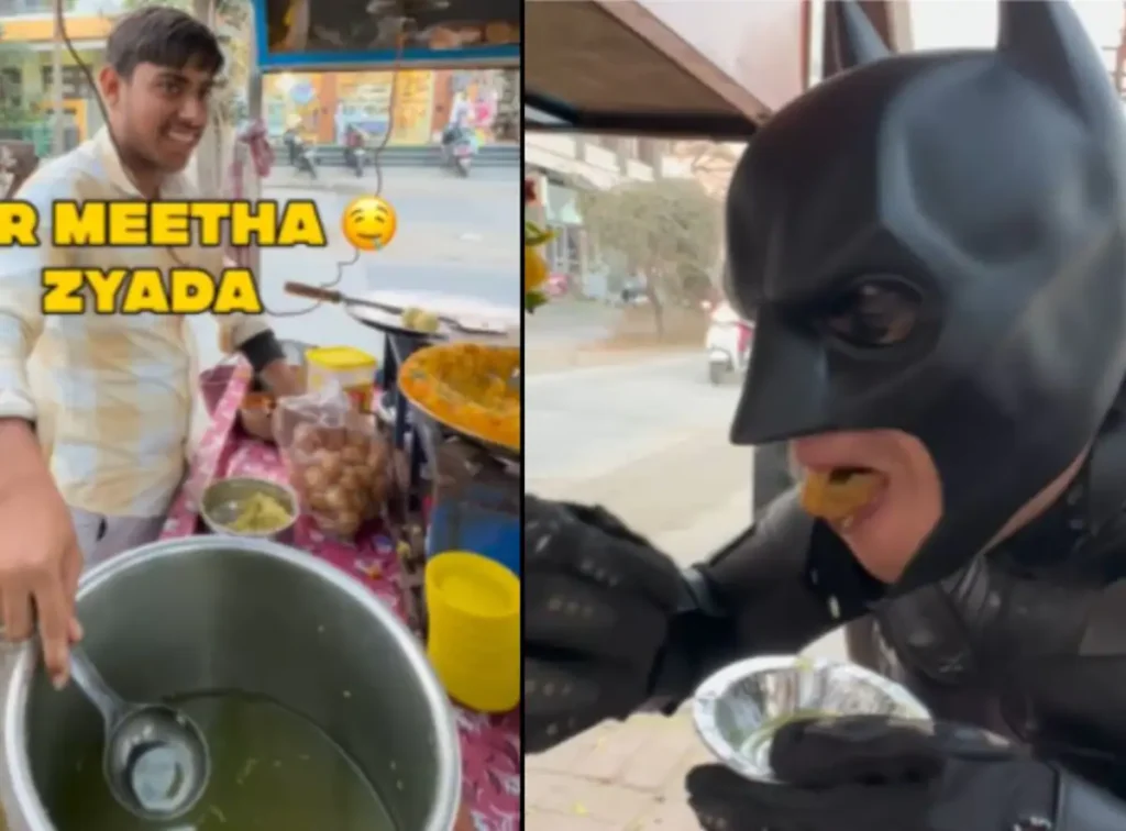 Batman Seen Enjoying Street