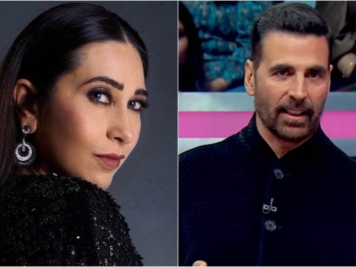 Akshay Kumar and Karisma Kapoor