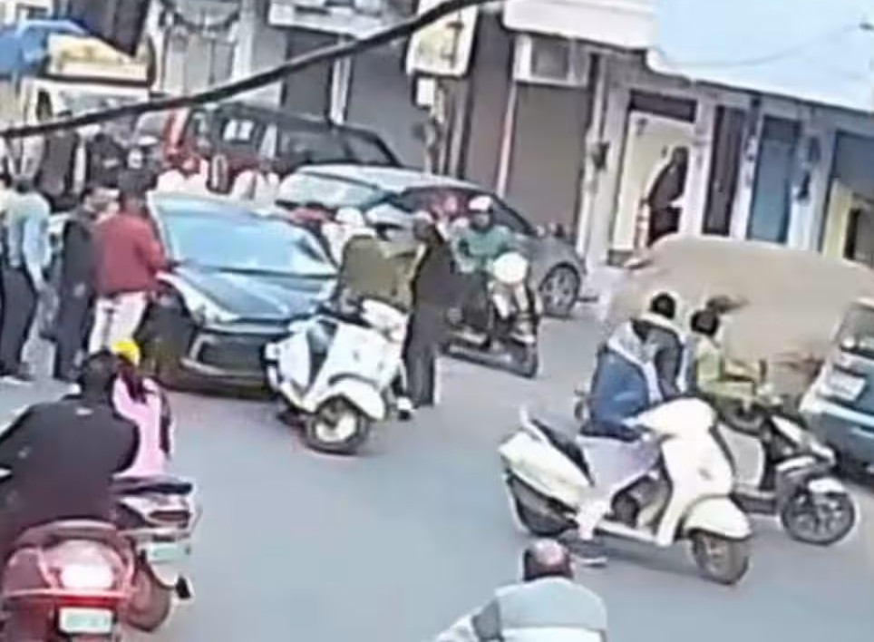 Masked Men Intercept Car