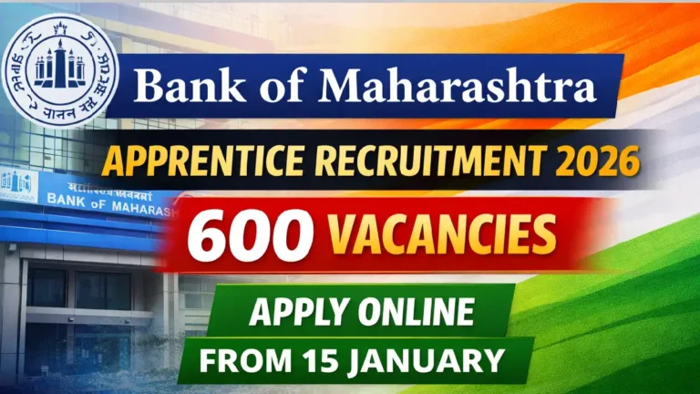 Bank of Maharashtra Recruitment 2026