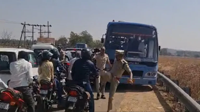 Mysuru Police Officer Suspended After Viral Biker Assault