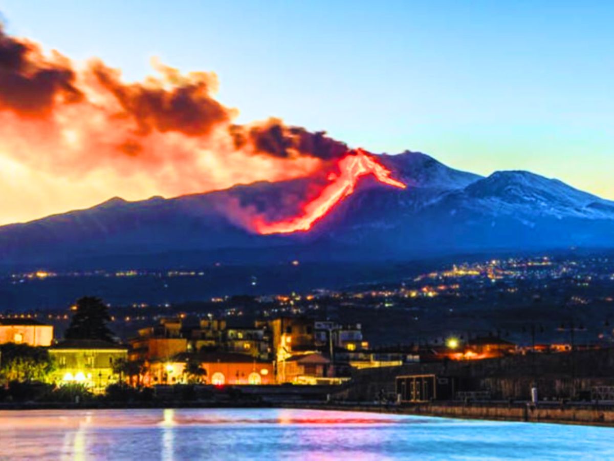 Mount Etna Rings in
