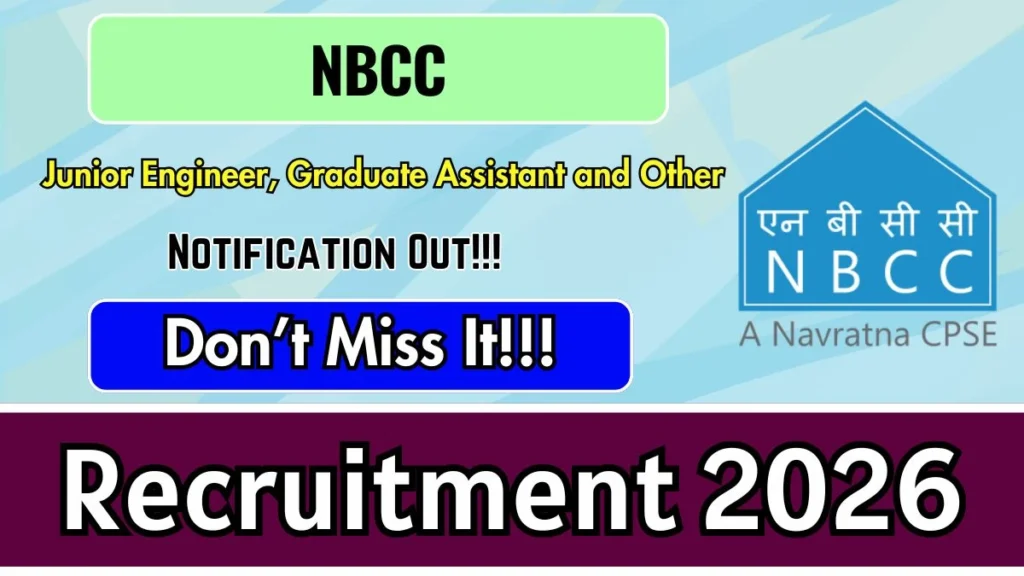 NBCC Recruitment 2026