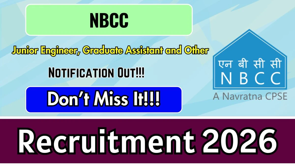 NBCC Recruitment 2026