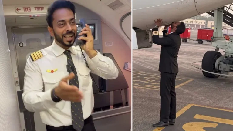 Emotional Retirement Video of Air India Express Pilot