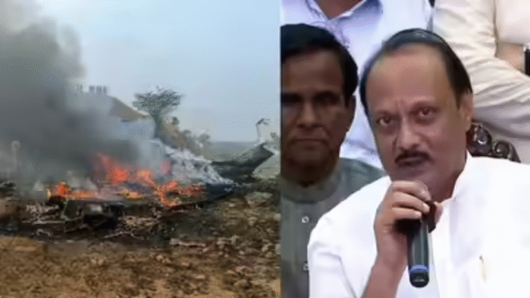 Tragedy in Baramati: Maharashtra Deputy CM Ajit Pawar and 4 Others Killed in Plane Crash
